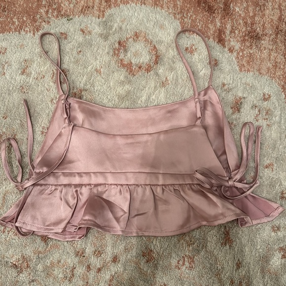 Garage open side babydoll cami keepsake lilac pink - Picture 2 of 3